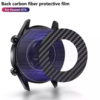 คาร์บอนไฟเบอร์กลับฟิล์มป้องกันสําหรับนาฬิกา หัวเว่ย GT6 GT5 …