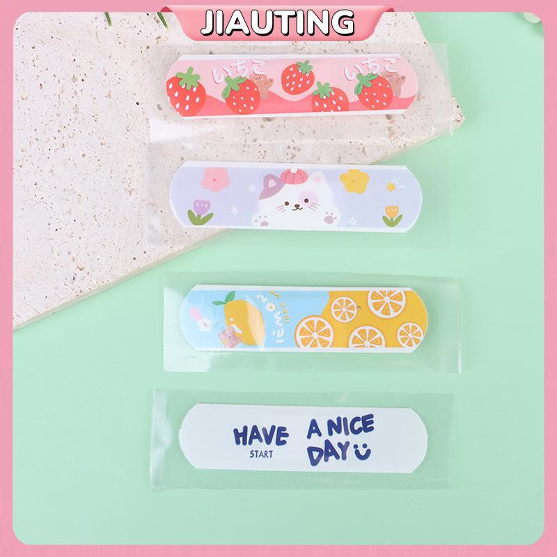 JIAUTING 20 ชิ้น/กล่องกันน้ํา Band Aid Wound Plaster First Aid ชุดฉุกเฉิน Band Aid Stiers สําหรับเด็
