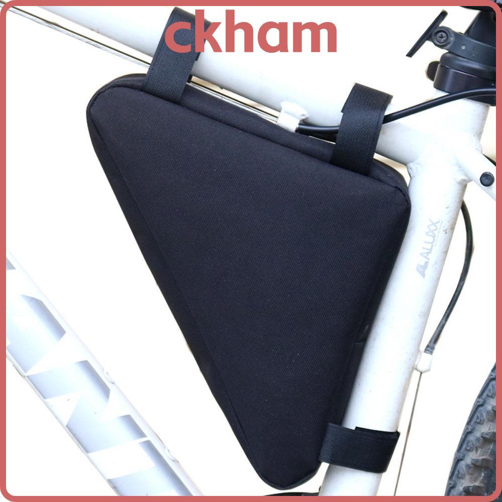 CKHAM MTB Frame Bag Outdoor Frame Handlebar Pouch Triangle Pouch
