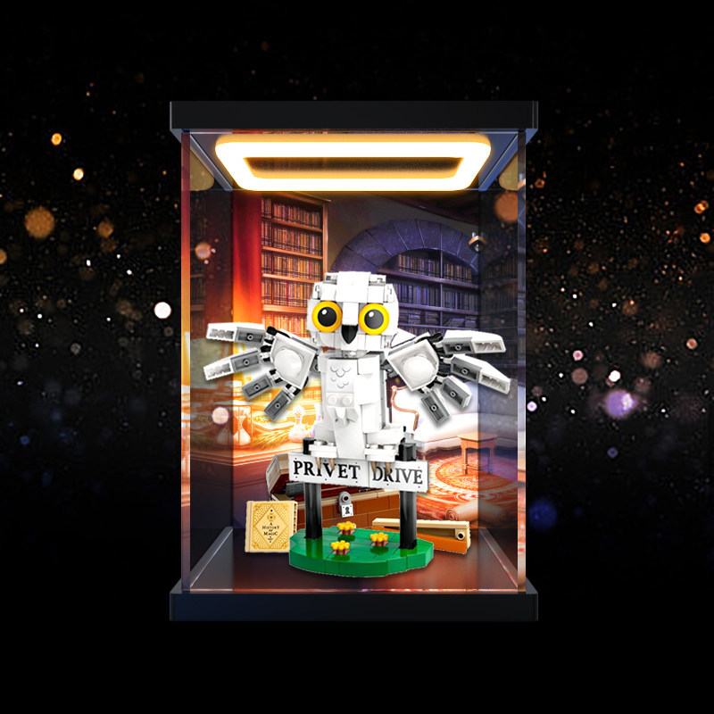 [กล่องแสดงโมเดล] เหมาะสําหรับ le High Harry Potter 76425 Female Saturation Road No. 4 ไฮดเวย์ ประกอบ