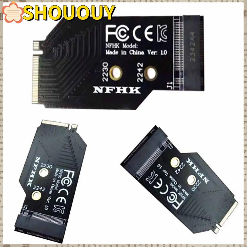 อะแดปเตอร์ SHOUUY SSD, การ์ดอะแดปเตอร์ DIY NVME, อุปกรณ์เสริม PCIe 4.0 M.2 2242 ถึง 2280 Transfer สําหรับ Legion Go
