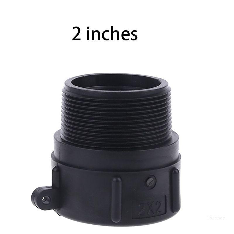 Top S60x6 หญิง Buttress x 2 ชาย NPT น้ําสําหรับอุปกรณ์ถัง IBC-Tote Adapte