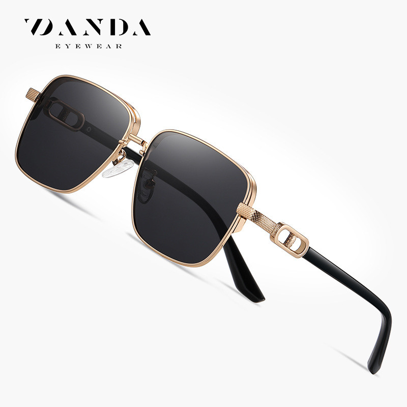 New Polarized Sunglasses JS8576Fashionable retro men's photochromic sunglasses for night driving and