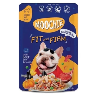 Moochie มูชี่ อาหารเปียกสุนัข ลูกสุนัข สุนัขโต Complete&Balanced ไม่เติมเกลือ เปียกสุนัข 70-85g