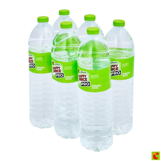 บิ๊กซี แฮปปี้ ไพรซ์ โปร น้ำดื่ม 1500 มล. แพ็ค 6 ชิ้น