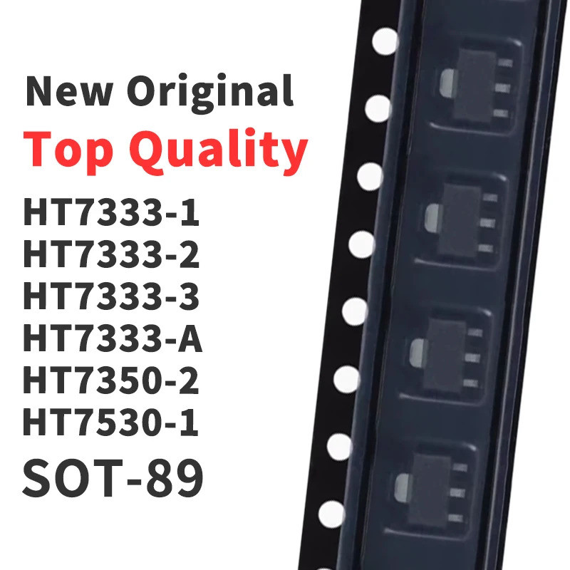 5pcs HT7333-1 HT7333-2 HT7333-3 HT7333-7 HT7333-A HT7350-2 HT7530-1 SOT89 ชิปใหม่ ic