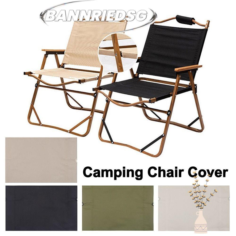 BANNRIEDSG989YR ผ้าคลุมเก้าอี้แคมป์ปิ้ง, ผ้าหนาเก้าอี้เปลี่ยนผ้า, เบาะรองนั่งกันลื่นระบายอากาศที่ทนท