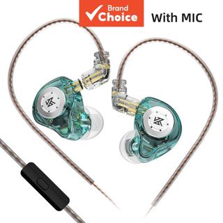 หูฟังแบบเสียบหูมีสาย 3.5 มม. KZ EDX Pro หูฟังอินเอียร์ (IEM)…