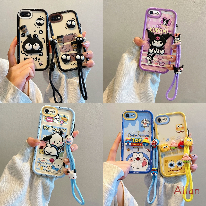 เคส iphone 6 / 6s / 7 / 8 / 6plus / 6splus / 7plus / 8plus / se 2020 / se 2023 กรณี TPU 2026 ใหม่ Kawaii เคสโทรศัพท์ BSJGS