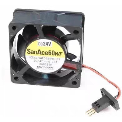 [Radiator] San Ace60WF A90L-0001-0508 9WF0624H4D03 DC24V Fanaco อุปกรณ์พัดลม