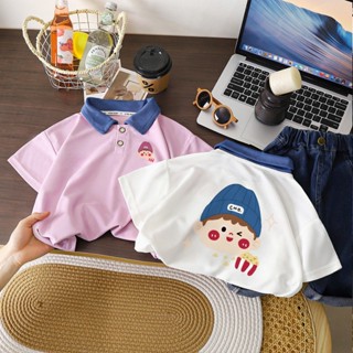 COCO เสื้อแขนสั้น คอปก เด็ก รุ่น AL10