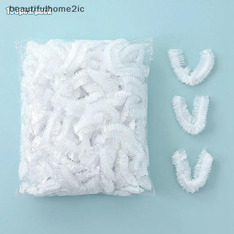 [ใหม่] ผ้าคลุมเก็บอาหารแบบใช้ซ้ําได้ 100 ชิ้น Keep Fresh Food แผ่นห่อพลาสติก Clings Film [TH]