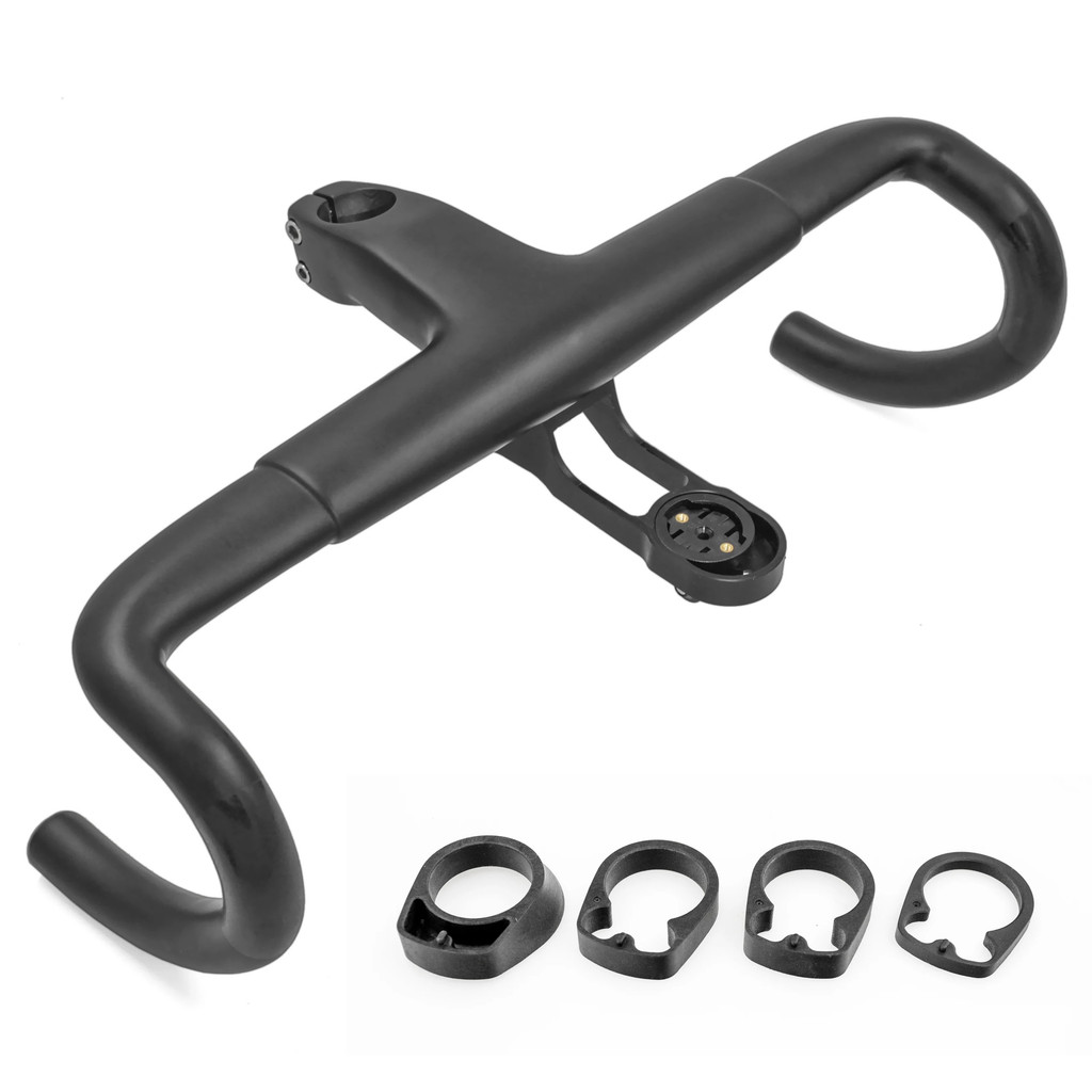 Handlebars Aero แบบบูรณาการสำหรับจักรยานเสือภูเขารุ่นใหม่ ผลิตจากคาร์บонไฟเบอร์ T800 UD ในขนาดต่างๆ