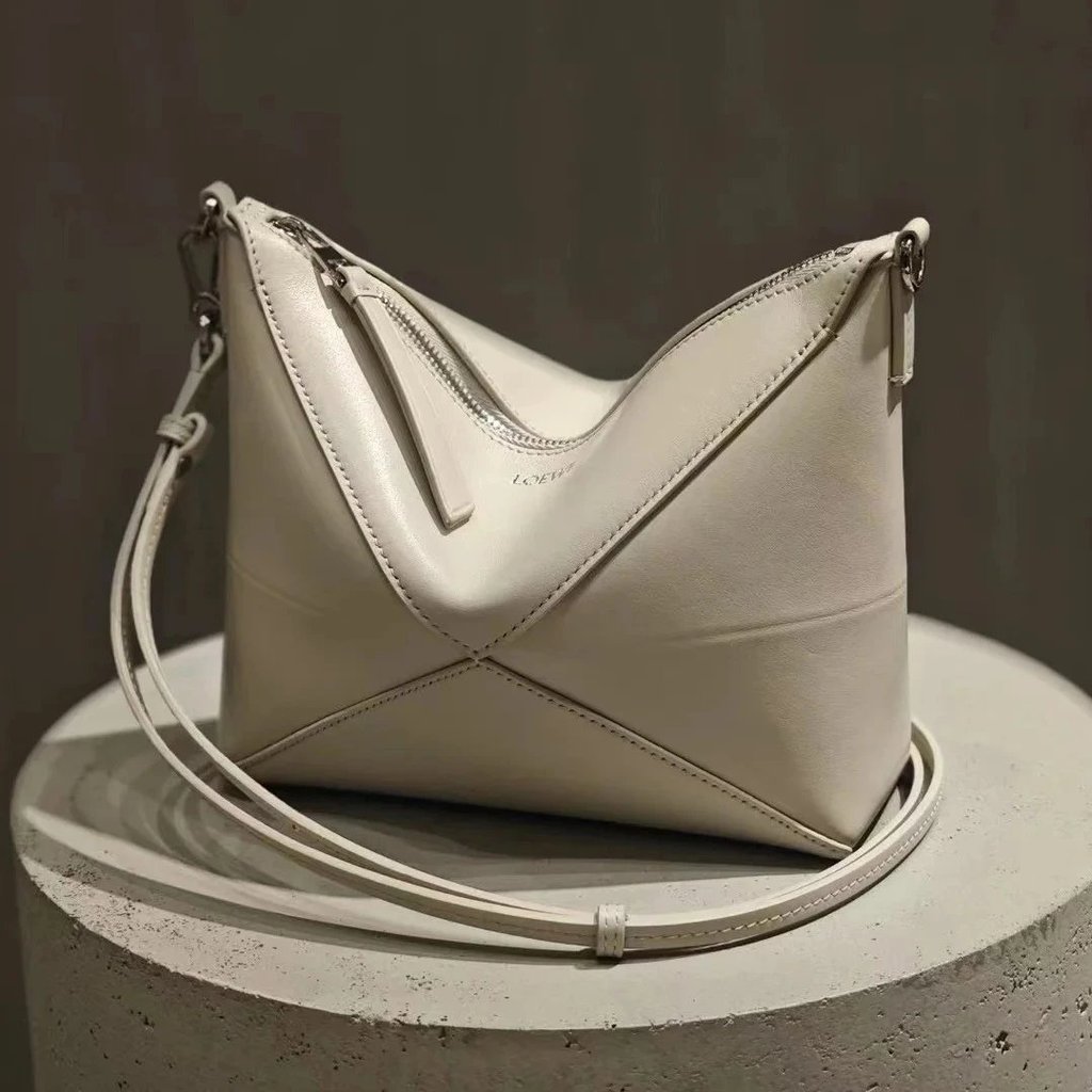 Loeway Mahjong Geometric Hobo Bag