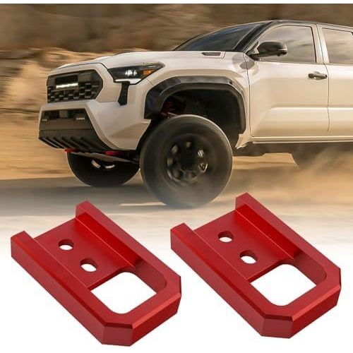 TECHPICCO Tow Hooks สําหรับ Tacoma 2024-2026/4Runner 2025-2026/Land Cruiser 250 2024-2025, รถ Tow Ho