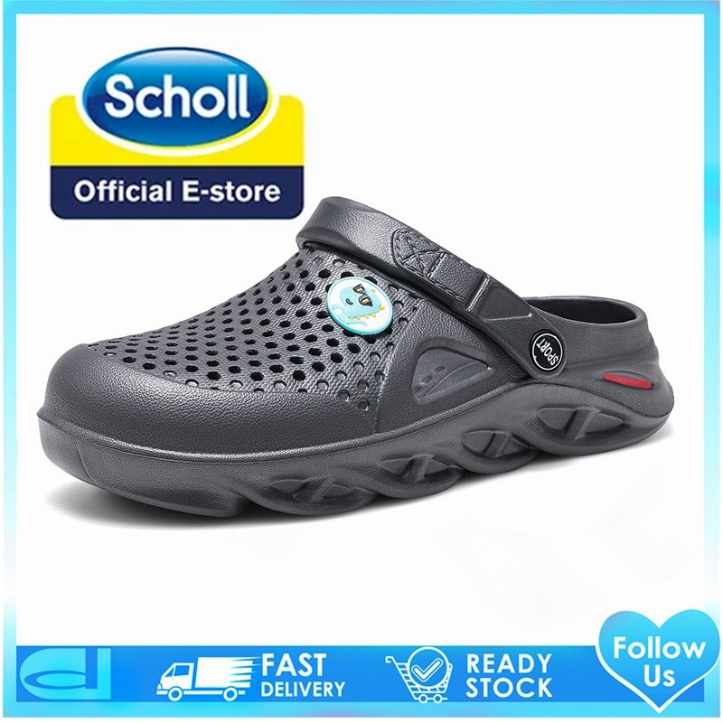 Scholl sandal men Scholl shoes ผู้ชาย Scholl รองเท้าแตะผู้ชาย Scholl shoe Kasut Scholl