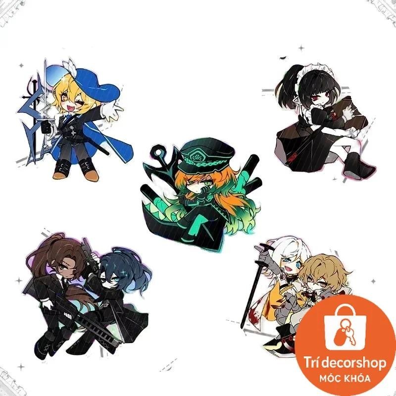 Ishmael Hong Lu Ryōsh อะนิเมะ KeyChain Limbus บริษัทผู้ชาย Key Chain สําหรับผู้หญิงแฟชั่น Creat