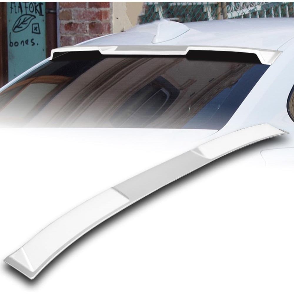 Q1-TECH, สปอยเลอร์หลังคาหน้าต่างด้านหลังเข้ากันได้กับ BMW F22 2-Series 220i 230i M2 M240i F87 M2 (20