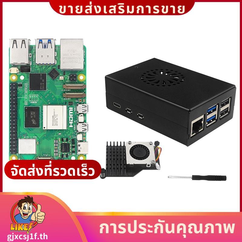 สําหรับ IRasptek Kit สําหรับ 5 8GB RAM 8GB Board Pi5 โลหะกรณี Active Cooler.gjxcsj1fth