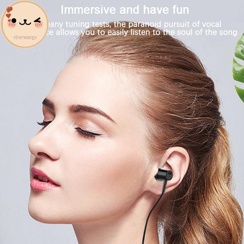 Chee ชุดหูฟัง 2 สีตัวเลือก 3.5 มม.หูฟังคุณภาพสูง In-ear สําหรับ Phoneputer หูฟังพร้อมไมโครโฟนหูฟัง I