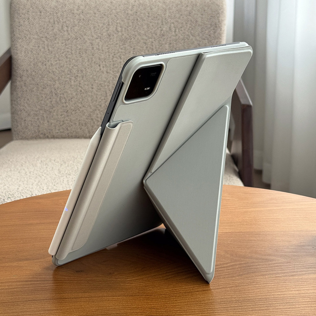เหมาะสําหรับแท็บเล็ต Xiaomi 8 เคสป้องกัน 7spro 12.5 นิ้ว Anti-Bending Shock-resistant k-Fold Pen-Fre