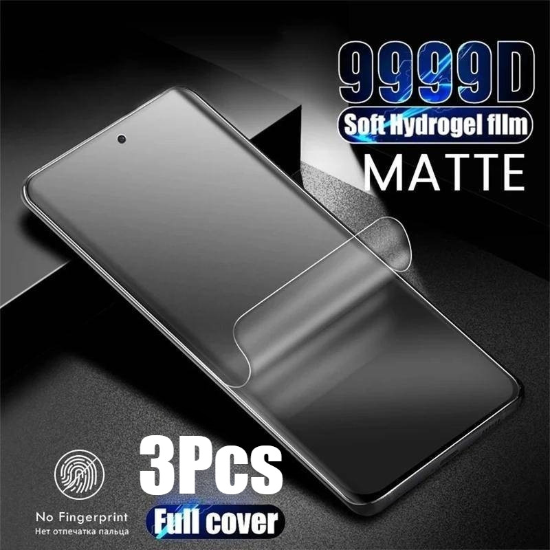 3 ชิ้น Anti Blue Light Soft Hydrogel ฟิล์มสําหรับ OnePlus 11 11R 12 12R 13 13R 13S 13T 15 15R 15T Anti Fall Anti Spy ความเป็นส่วนตัวและหน้าจอ HD Protector Matte ฟิล์ม