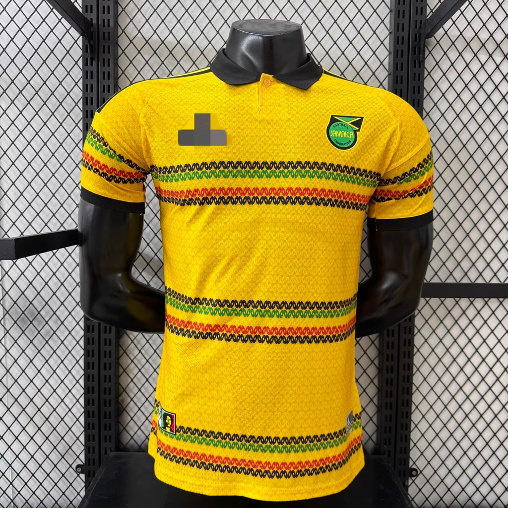 [Player Edition] 2026 Jamaica Home Short Sleeve Player Edition เสื้อยืดฟุตบอลผู้ชาย