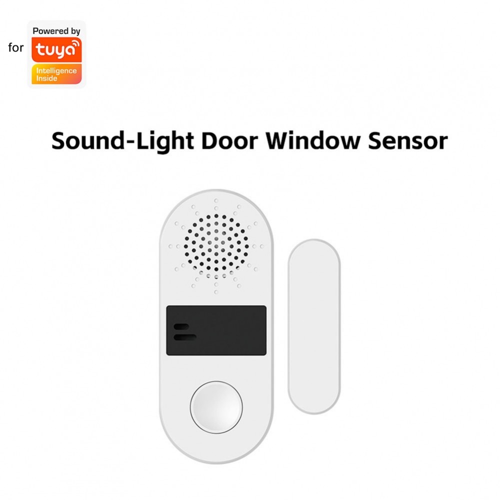 สําหรับ ZigBee 3.0 หรือ WiFi เซ็นเซอร์ประตูหน้าต่างสําหรับ Tuya ระบบนิเวศ Home Security Alarm
