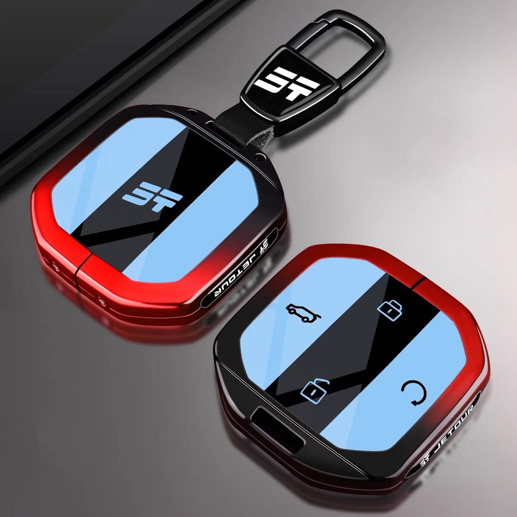 JETOUR T1 ฝาครอบกุญแจ 25 Travelers 2025 T1 2025 2026 หัวเข็มขัดกระเป๋ารถยนต์ JETOUR Shell