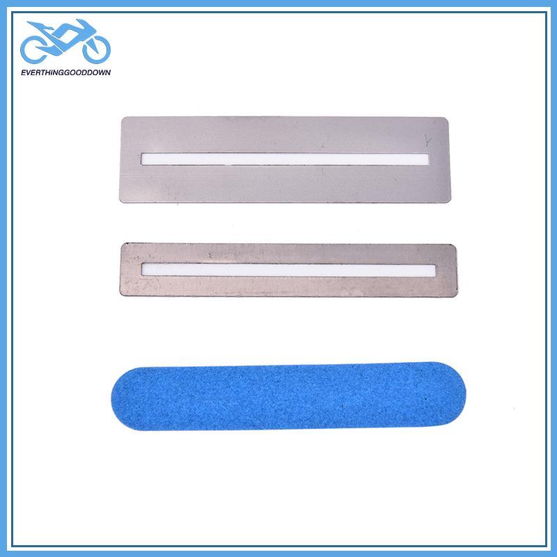 EVER Guitar fret Repairing Tool Set Stainless Steel Protector shims & Sanding Polish TH