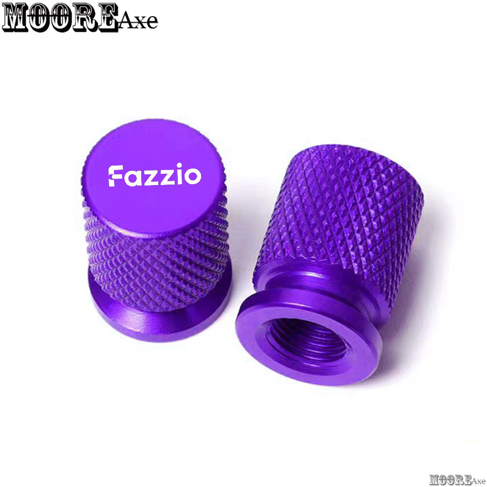 Mooreaxe สําหรับ Yamaha Fazzio 125 2023 2024 2025 2026 รถจักรยานยนต์ยางวาล์วหมวก Pito 2pcs อลูมิเนียมสําหรับ Honda Airtight ครอบคลุม QMX03