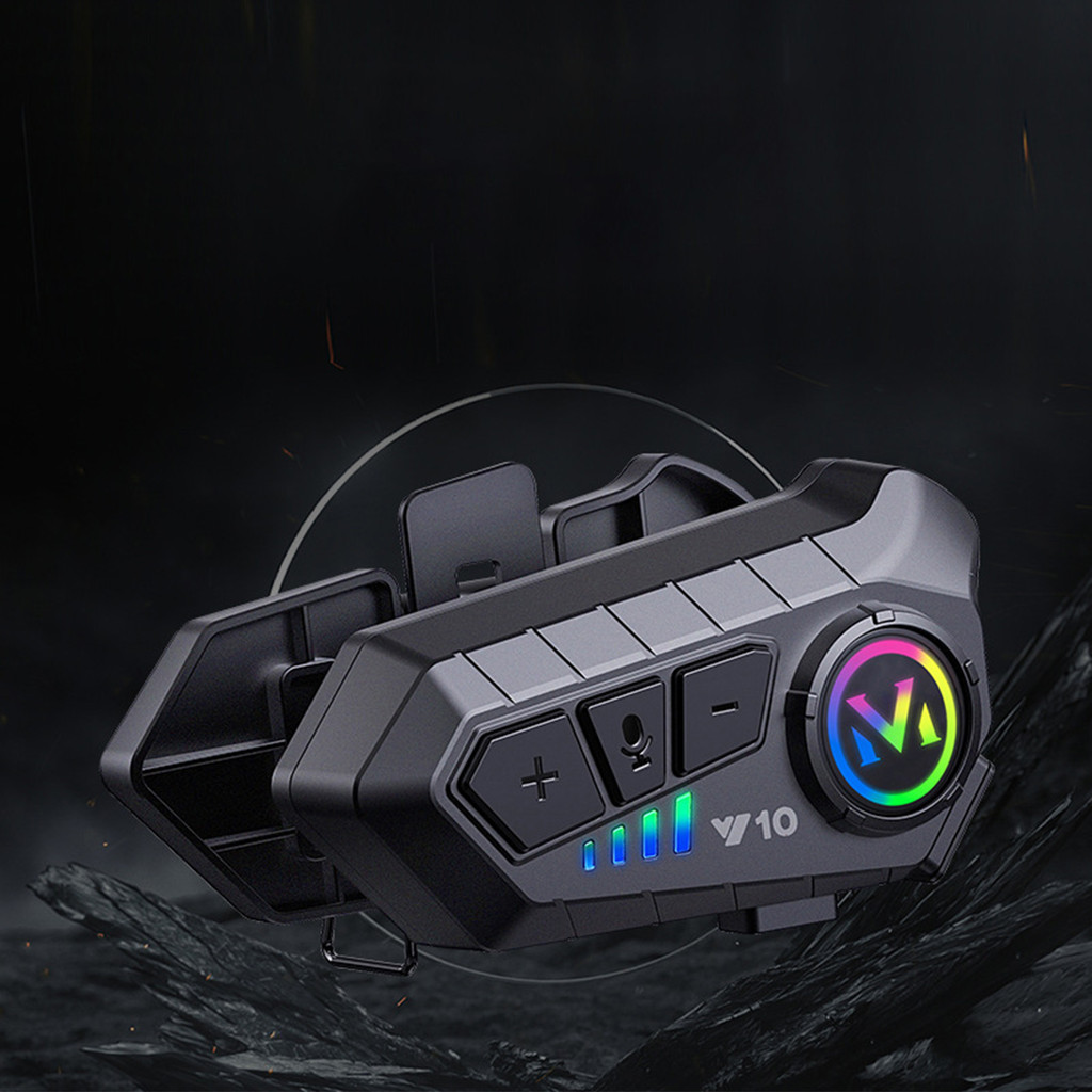 Ღ บาท 5.3 รถจักรยานยนต์หมวกกันน็อคลําโพงรถจักรยานยนต์อินเตอร์คอมสําหรับสกี/Dirtbike/Snowmobile