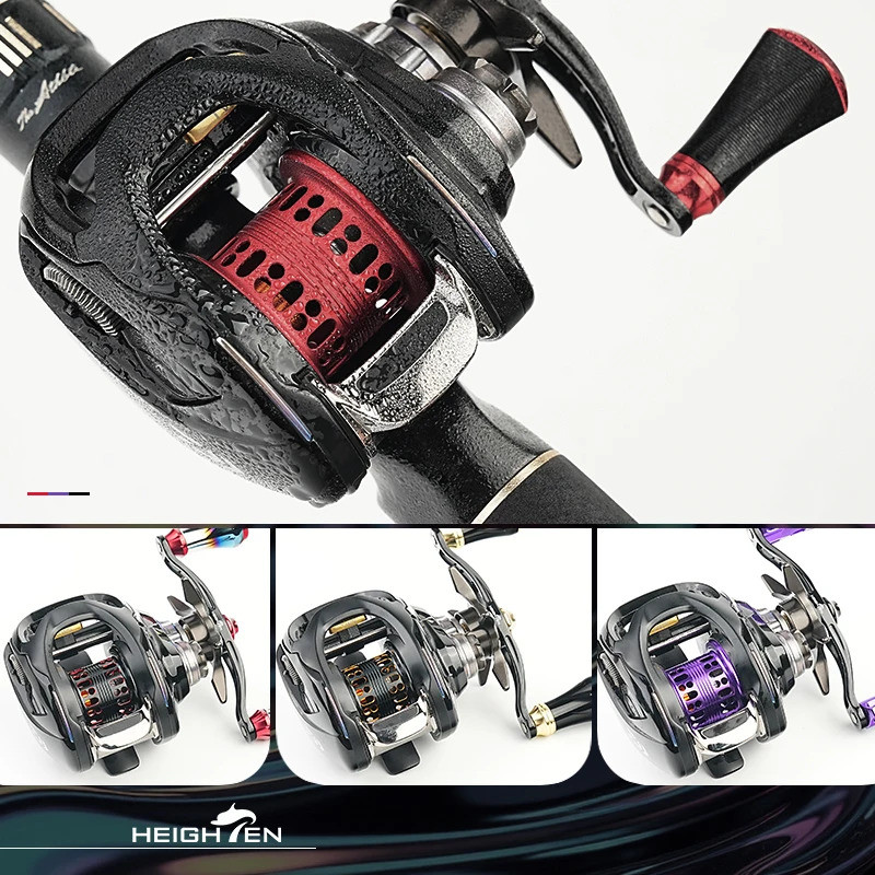 HEIGHTEN ตื้น Spool สําหรับ Daiwa Zillion Steez Ryoga Morethan Baitcasting Reel Lure ตกปลา