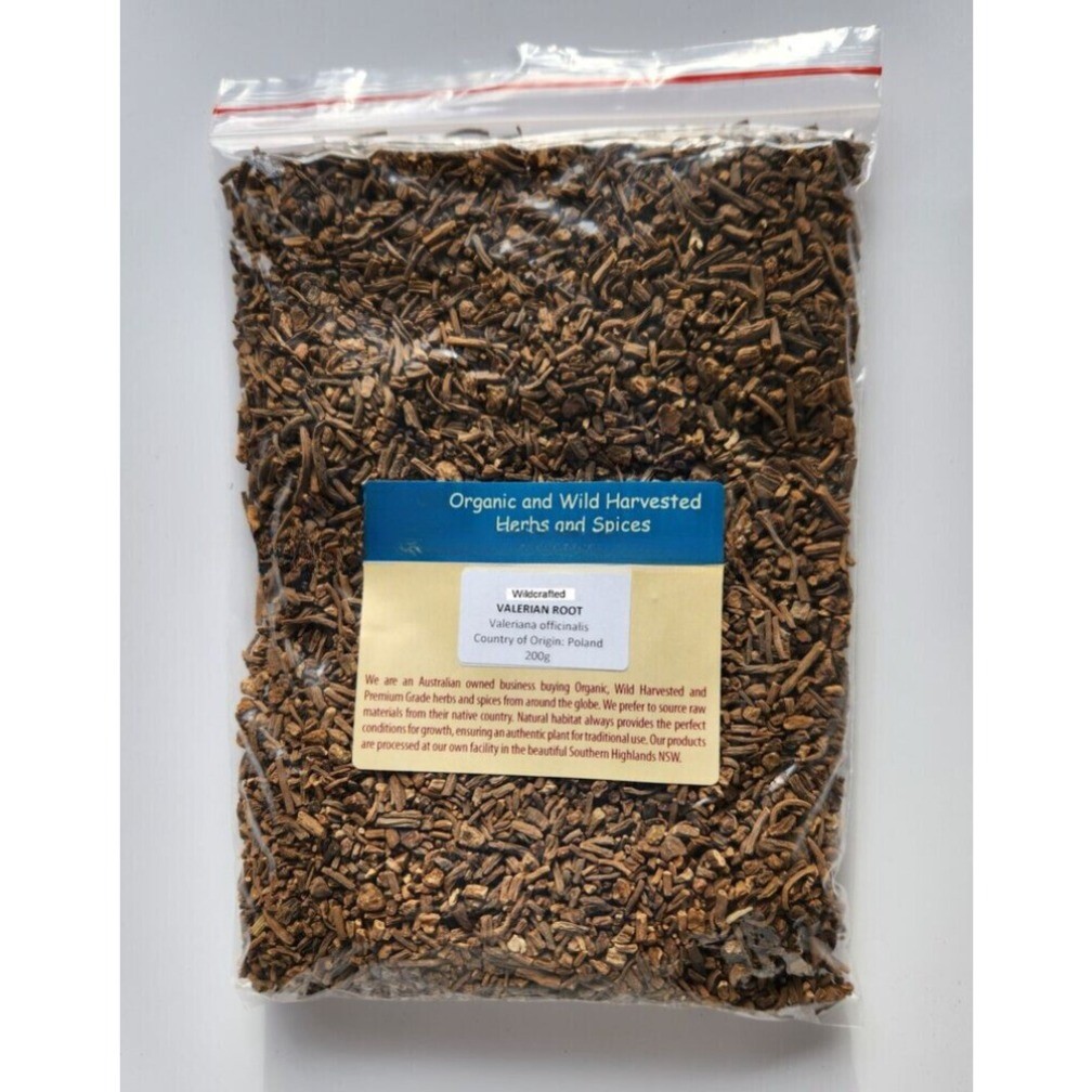 CIFbuy ชาราก Valerian ออร์แกนิกผ่อนคลายธรรมชาติสมุนไพรช่วยนอนหลับปราศจากคาเฟอีน 250g