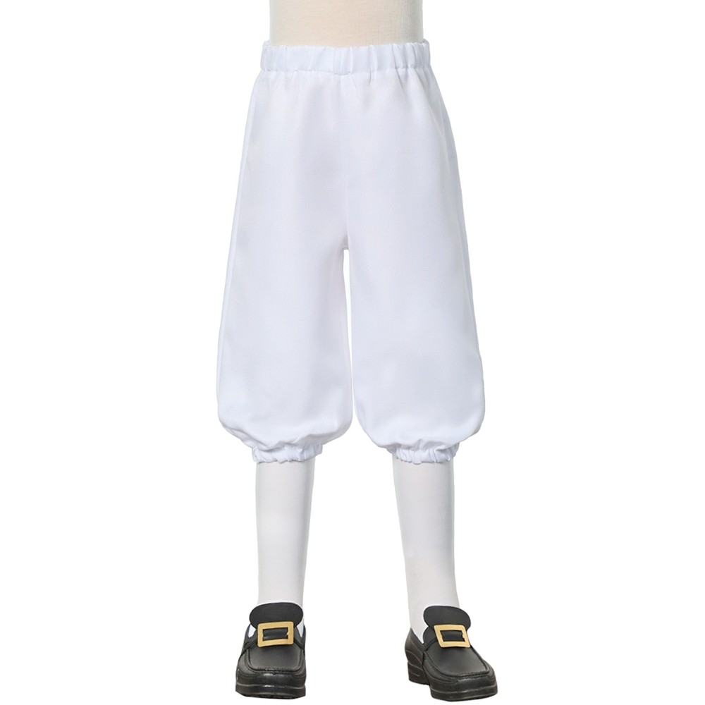 Colonial Pants Costume 18th Century 4-16 Y Retro Pilgrim Knicker Pants
