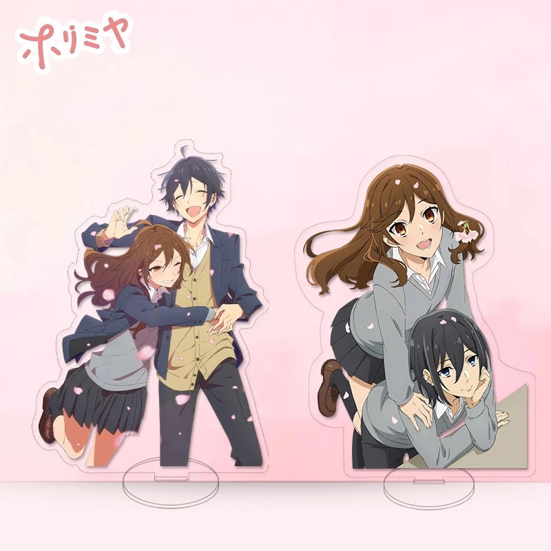 Standee Horimiya micha รุ่น Hori san ถึง Miyamura kun ตัวอักษร Hori Miyamura Yuki Remi โต๊ะเรียนตกแต