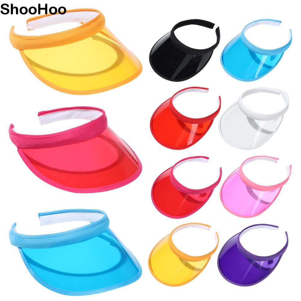 SHOO หมวกกีฬา PVC Casual Summer Beach Cap