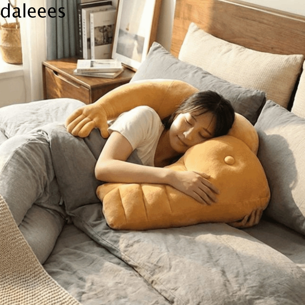 DALEEES Arm Pillow หมอนแฟน Plush Throw หมอนกอด PP Filling Cuddle Pillow Funny Prank Hunky Chest