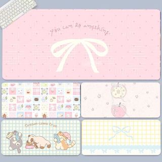 แผ่นรองเมาส์หัวใจสาวสีชมพูพิมพ์ ความละเอียดสูง แผ่นรองเมาส์ก…