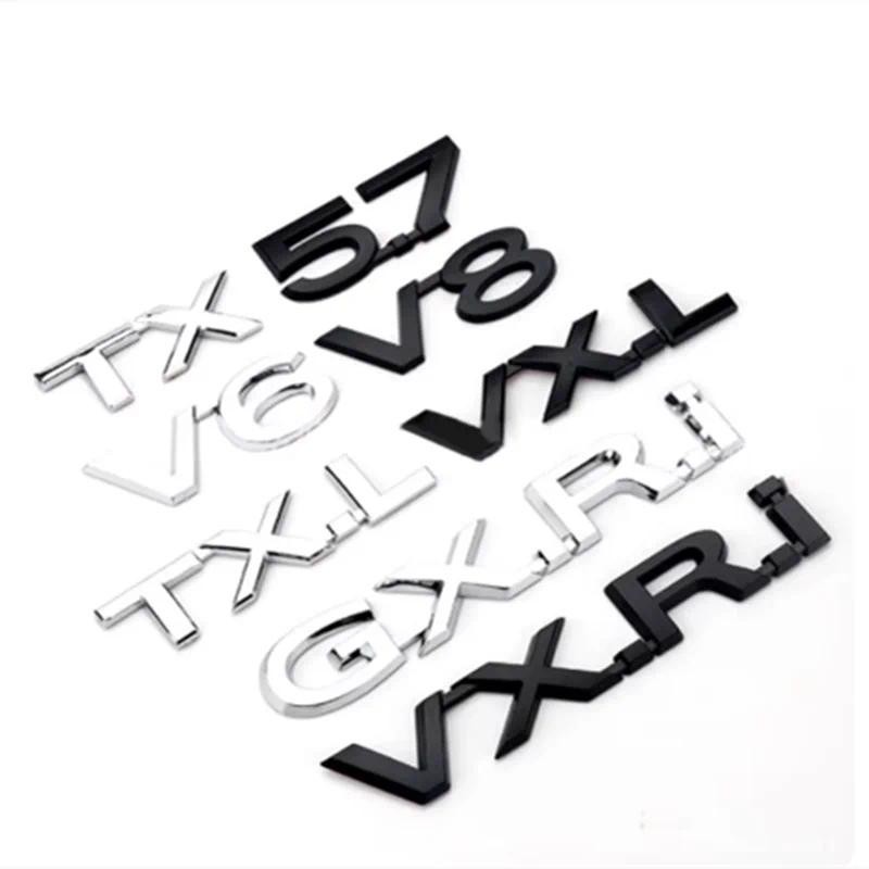 VXS TX GXRi VXRi VX สติกเกอร์รถสําหรับ Toyota Domineering TXL Land Cruiser LAND ฟรี VXR GXR Prado VX