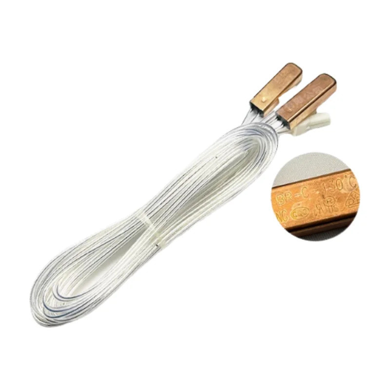 สําหรับตัวควบคุมอุณหภูมิไอเสียคอมเพรสเซอร์เครื่องปรับอากาศ BR-C-125 ℃ ยาว 2m BR-C-115 ℃ ยาว 1.7ม. BR