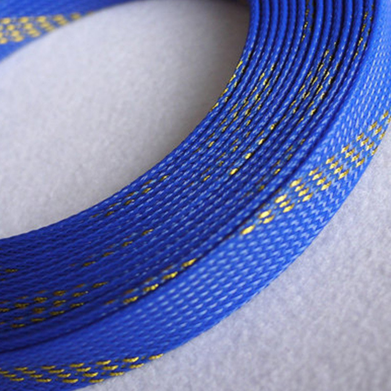 Snakeskin Mesh 16mm Three-Woven Density Braided Mesh Tube Nylon Sleeve Mesh Tube VUYT