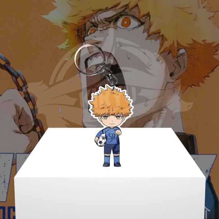 Gantungan Kunci Gantungan HP Anime Blue Lock Kunigami Rensuke - Ganci Akrilk - พวงกุญแจอะคริลิค - Ku