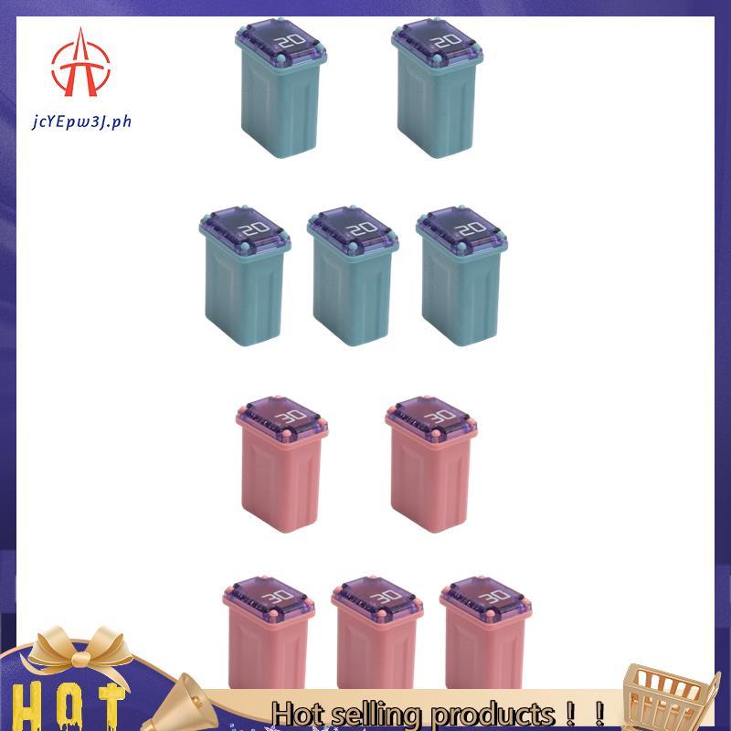 jcyepw3j10 PCS 20Amp 30Amp Miniature กล่องฟิวส์ FMM MCASE ประเภท FMM Maxi ฟิวส์พลาสติก ( "เป่าต่ํา)