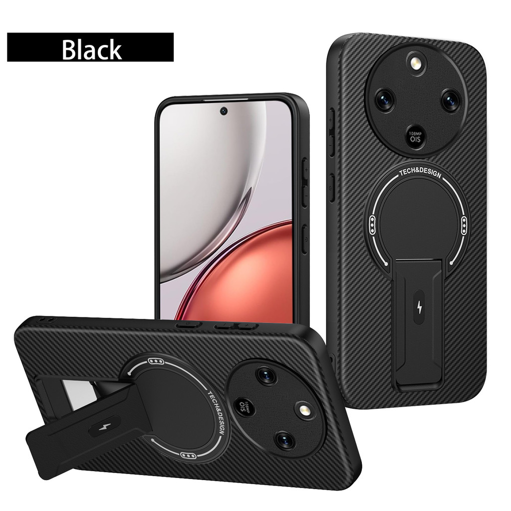 สําหรับ Honor X9c สมาร์ทกรณี Honor X9c สมาร์ทเคสโทรศัพท์ Honor X9c สมาร์ทคาร์บอนไฟเบอร์ Stent เคสโทร