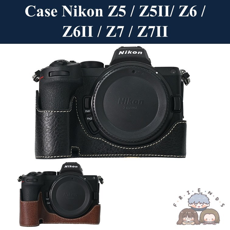 Case สำหรับ NIKON Z5 Z5II Z6 Z6II Z7 Z7II เคส NIKON Z5 Z5 II Z6 Z6 II Z7 Z7 II Half Case Nikon Z5 Z5