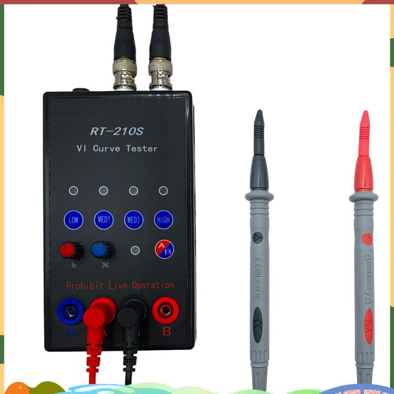 210S VI Curve Tester เครื่องวิเคราะห์ลายเซ็นแบบอะนาล็อกแผงวงจรอิเล็กทรอนิกส์เครื่องมือตรวจจับความผิด