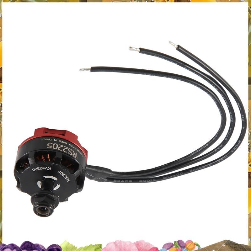 RC RS2205 2205 2300KV มอเตอร์ไร้แปรงสําหรับ 2-6S 20A/30A/40A ESC FPV RC QAV250 X210 Racing Drone Mul