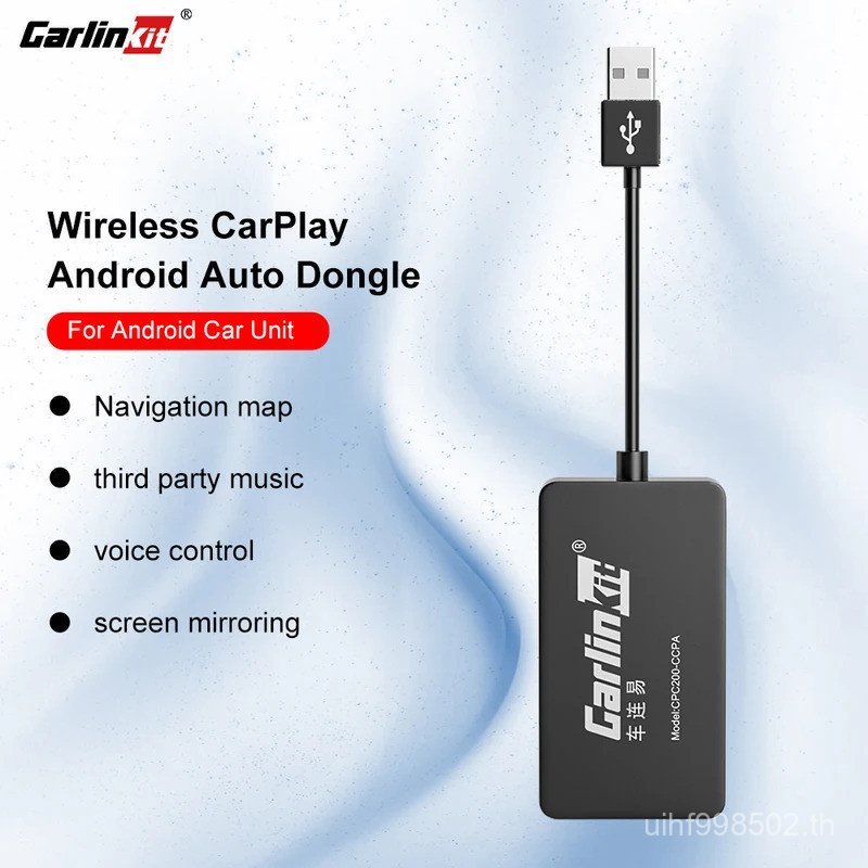 Carlinkit Wireless CarPlay Android Auto Wireless Dongle สําหรับ Android Car Navigation Player กระจกห