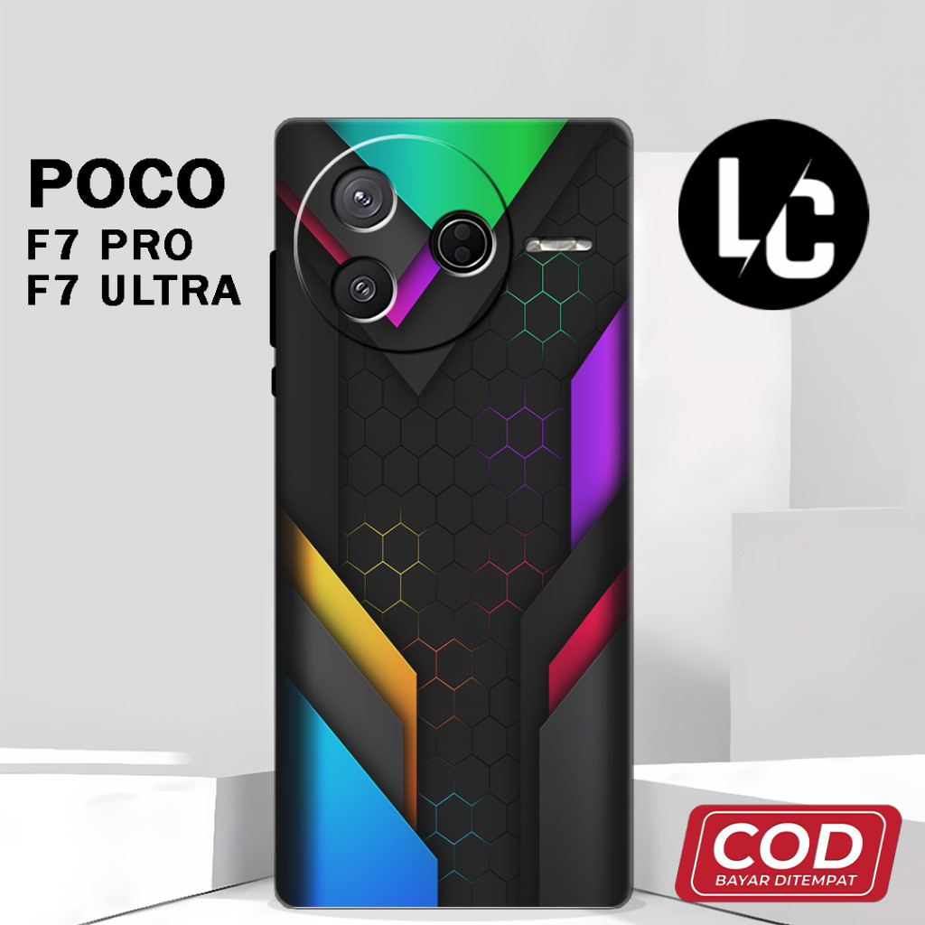 (AQ 9) ยืดหยุ่นยาง Softcase สําหรับ Poco F7 PRO l POCO F7 ULTRA ล่าสุด l อะนิเมะ motif ปลอก l บทคัดย